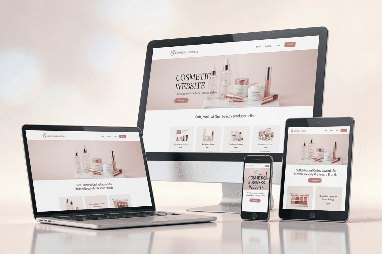 Cosmetic Website Development